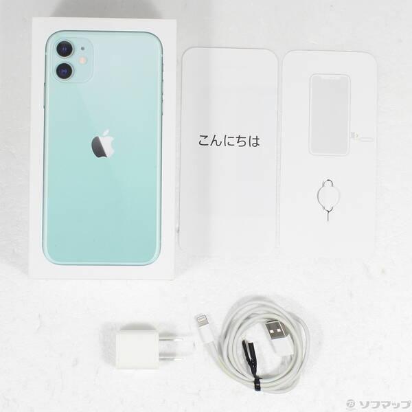 〔中古〕Apple(アップル) iPhone11 64GB グリーン MWLY2J／A SIMフリー〔297-ud〕 |  | 04