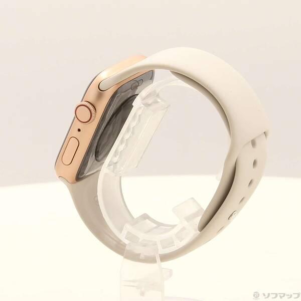 〔中古〕Apple(アップル) Apple Watch SE 第1世代 GPS + Cellular 44mm ゴールドアルミニウムケース スターライトスポーツバンド〔198-ud〕 |  | 01