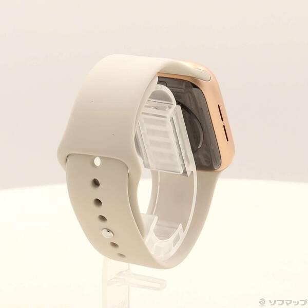 〔中古〕Apple(アップル) Apple Watch SE 第1世代 GPS + Cellular 44mm ゴールドアルミニウムケース スターライトスポーツバンド〔198-ud〕 |  | 02