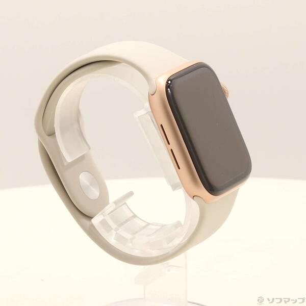 〔中古〕Apple(アップル) Apple Watch SE 第1世代 GPS + Cellular 44mm ゴールドアルミニウムケース スターライトスポーツバンド〔198-ud〕 |  | 03