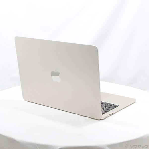 〔中古〕〔展示品〕 MacBook Air 13.6-inch Late-2024 MC8J4J／A Apple M3 8コアCPU_8コアGPU 16GB SSD256GB スターライト 〔15.7 Sequoia〕〔377-ud〕 |  | 02