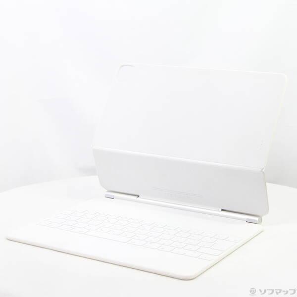 〔中古〕Apple(アップル) 12.9インチiPad Pro (第5世代) 用 Magic Keyboard 日本語 ホワイト MJQL3J／A〔344-ud〕 | 
