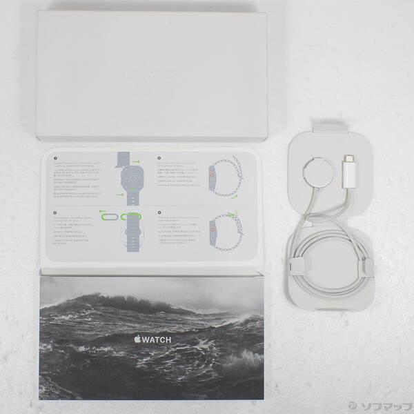 〔中古〕Apple(アップル) Apple Watch Ultra GPS + Cellular 49mm チタニウムケース ミッドナイトオーシャンバンド〔377-ud〕 |  | 04