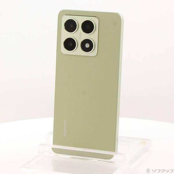 〔中古〕Xiaomi(シャオミ) Xiaomi 14T 256GB レモングリーン XIG07 au SIMフリー〔297-ud〕 | 