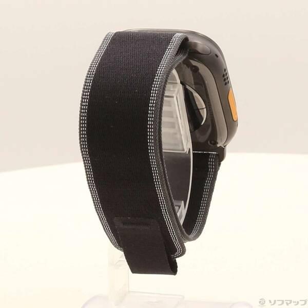 〔中古〕Apple(アップル) Apple Watch Ultra 3 GPS + Cellular 49mm ブラックチタニウムケース ブラック／チャコールトレイルループ〔377-ud〕 |  | 02