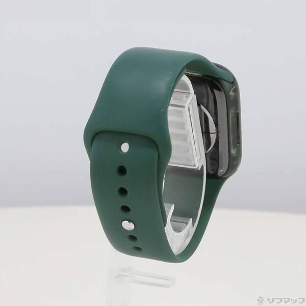〔中古〕Apple(アップル) Apple Watch Series 7 GPS 41mm グリーンアルミニウムケース クローバースポーツバンド〔258-ud〕 |  | 02