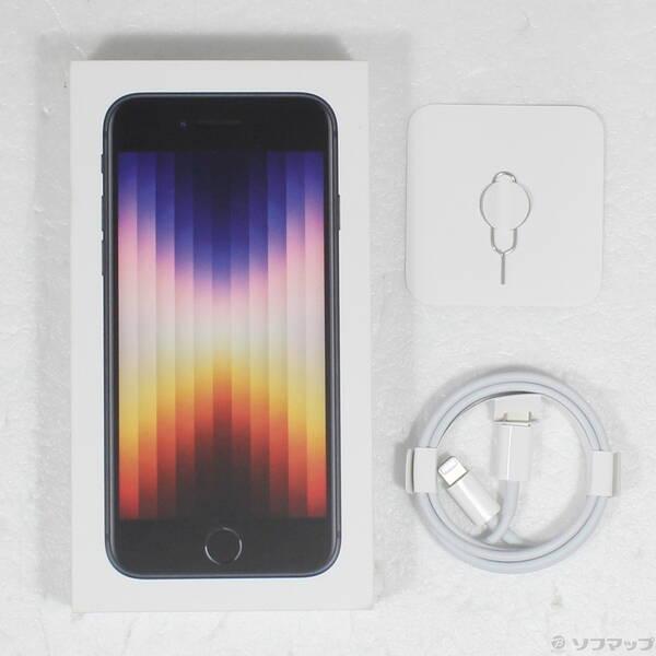 〔中古〕Apple(アップル) iPhone SE 第3世代 64GB ミッドナイト MMYC3J／A SIMフリー〔258-ud〕 |  | 04