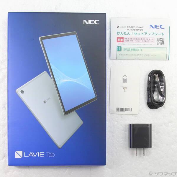 〔中古〕NEC(エヌイーシー) LAVIE Tab E TAB10／F01 4GB シルバー PC-TAB10F01 Wi-Fi〔349-ud〕 |  | 04