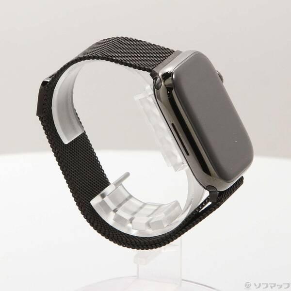 〔中古〕Apple(アップル) Apple Watch Series 8 GPS + Cellular 45mm グラファイトステンレススチールケース グラファイトミラネーゼループ〔262-ud〕 |  | 03