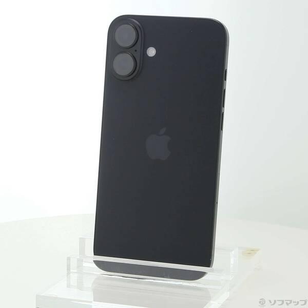 〔中古〕Apple(アップル) iPhone16 Plus 128GB ブラック MXVA3J／A SIMフリー〔198-ud〕 | 