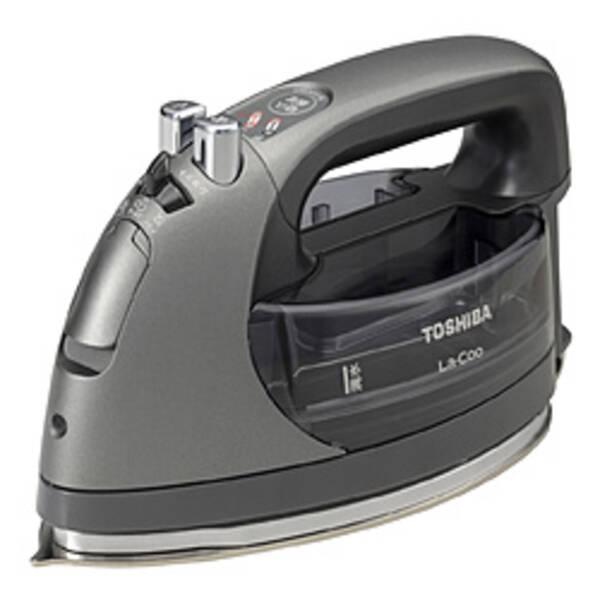 〔中古〕TOSHIBA(東芝) 〔展示品〕 コードレススチームアイロン ブラックスチール TA-FDX960-K ［ハンガーショット機能付き］〔305-ud〕 | 