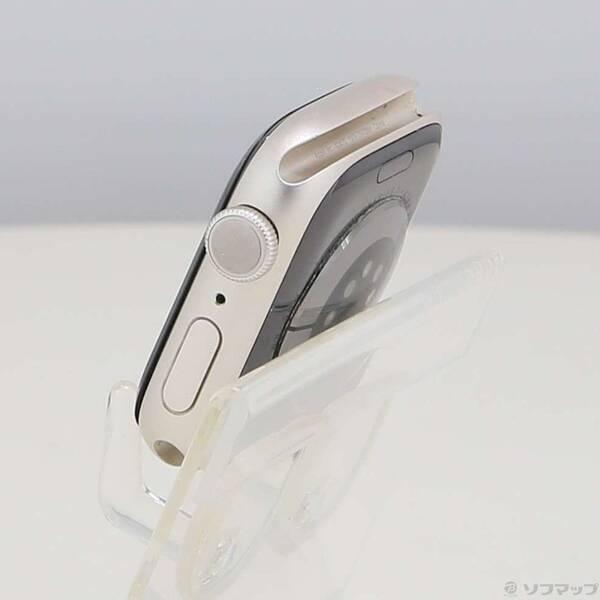 〔中古〕Apple(アップル) Apple Watch Series 7 GPS 41mm スターライトアルミニウムケース バンド無し〔262-ud〕 |  | 01