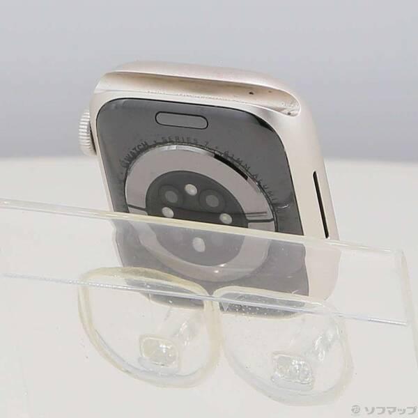 〔中古〕Apple(アップル) Apple Watch Series 7 GPS 41mm スターライトアルミニウムケース バンド無し〔262-ud〕 |  | 02