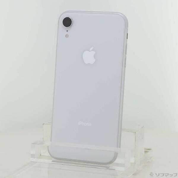 〔中古〕Apple(アップル) iPhoneXR 128GB ホワイト MT0J2J／A SIMフリー〔269-ud〕 | 