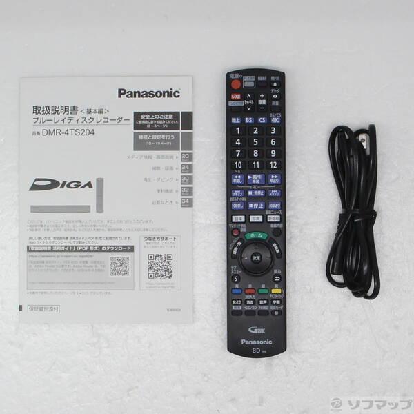 4Kディーガ DMR-4TS204[新品未使用未開封] 中古〕Panasonic(パナソニック) 〔中古品〕 ブルーレイレコーダー DIGA