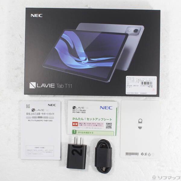 〔中古〕NEC(エヌイーシー) LAVIE Tab T11 T1175／JAS 256GB ルナグレー PC-T1175JAS Wi-Fi〔348-ud〕 |  | 04