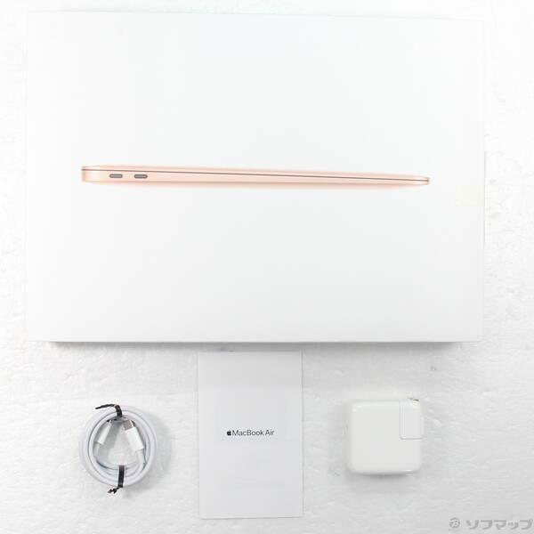 〔中古〕Apple(アップル) MacBook Air 13.3-inch Late-2020 MGND3J／A Apple M1 8コアCPU_7コアGPU 8GB SSD256GB ゴールド 〔14.7 Sonoma〕〔377-ud〕 |  | 04