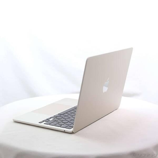 〔中古〕Apple(アップル) MacBook Air 13.6-inch Late-2024 MC8J4J／A Apple M3 8コアCPU_10コアGPU 16GB SSD256GB スターライト 〔15.3 Sequoia〕〔377-ud〕 |  | 01