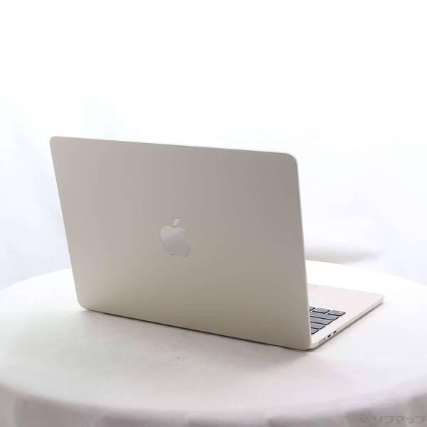 〔中古〕Apple(アップル) MacBook Air 13.6-inch Late-2024 MC8J4J／A Apple M3 8コアCPU_10コアGPU 16GB SSD256GB スターライト 〔15.3 Sequoia〕〔377-ud〕 |  | 02