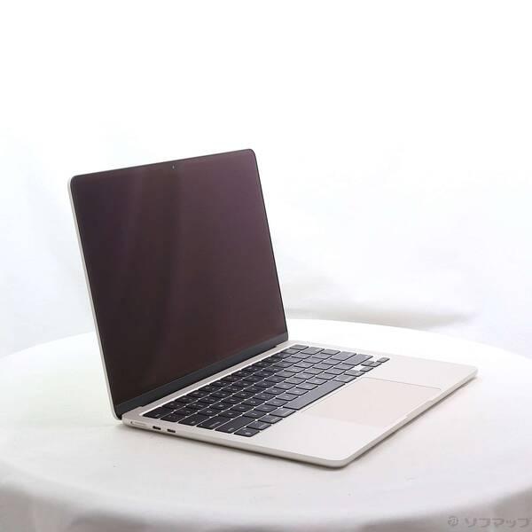 〔中古〕Apple(アップル) MacBook Air 13.6-inch Late-2024 MC8J4J／A Apple M3 8コアCPU_10コアGPU 16GB SSD256GB スターライト 〔15.3 Sequoia〕〔377-ud〕 |  | 03