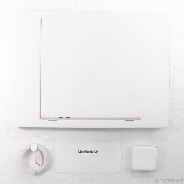 〔中古〕Apple(アップル) MacBook Air 13.6-inch Late-2024 MC8J4J／A Apple M3 8コアCPU_10コアGPU 16GB SSD256GB スターライト 〔15.3 Sequoia〕〔377-ud〕 |  | 04
