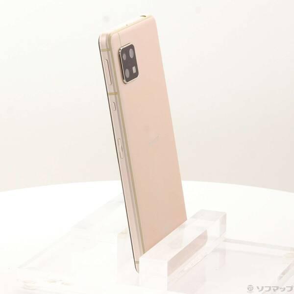 〔中古〕SHARP(シャープ) AQUOS sense5G 64GB ライトカッパー SHG03 auロック解除SIMフリー〔269-ud〕 |  | 03