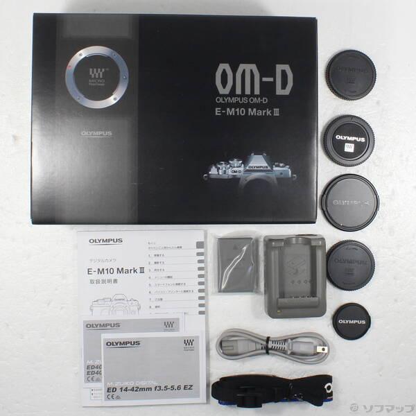 〔中古〕OLYMPUS(オリンパス) OM-D E-M10 MarkIII EZ ダブルズームキット シルバー〔269-ud〕 |  | 05