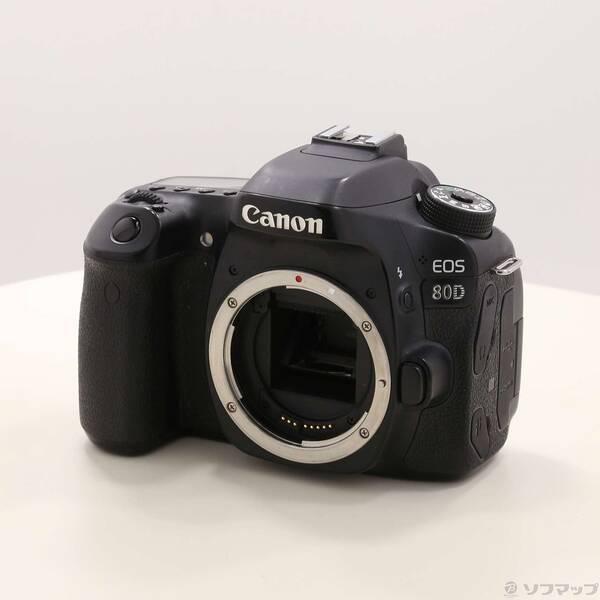 〔中古〕Canon(キヤノン) EOS 80D ボディ ブラック〔262-ud〕 | 