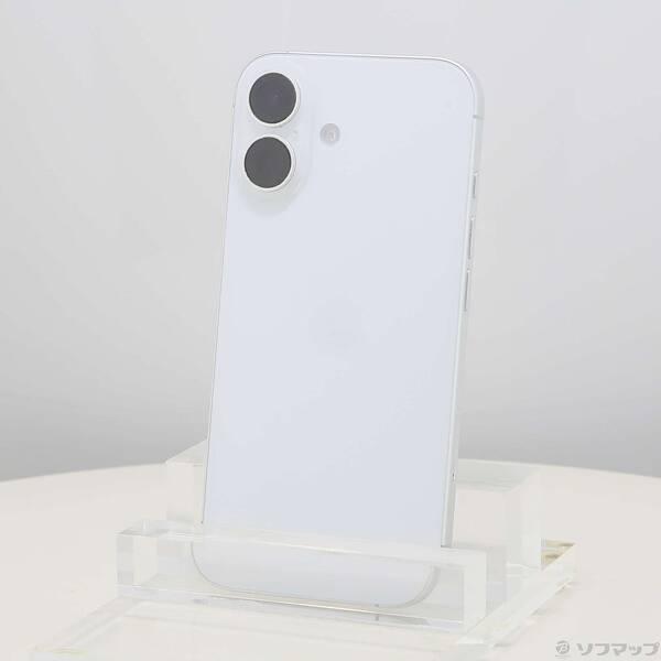 〔中古〕Apple(アップル) iPhone16 128GB ホワイト MYDR3J／A SIMフリー〔371-ud〕 | 