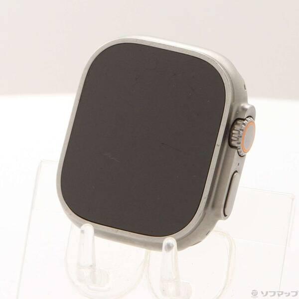 〔中古〕Apple(アップル) Apple Watch Ultra 2 GPS + Cellular 49mm チタニウムケース バンド無し〔349-ud〕 | 