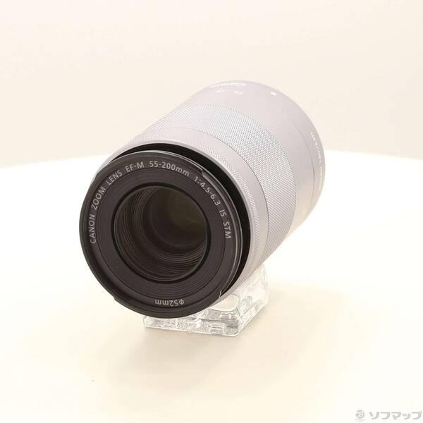 〔中古〕Canon(キヤノン) EF-M55-200MM F4.5-6.3 IS STM シルバー〔297-ud〕 | 