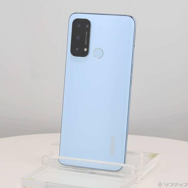 〔中古〕OPPO(オッポ) OPPO Reno5 A 128GB アイスブルー A101OP Y!mobile SIMフリー〔352-ud〕 | 