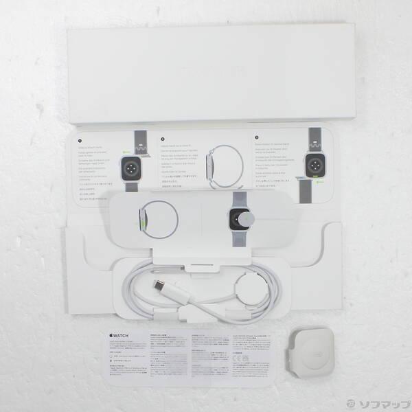 〔中古〕Apple(アップル) Apple Watch Series 9 GPS 45mm スターライトアルミニウムケース ブラック／ブルーNikeスポーツループ〔349-ud〕 |  | 04