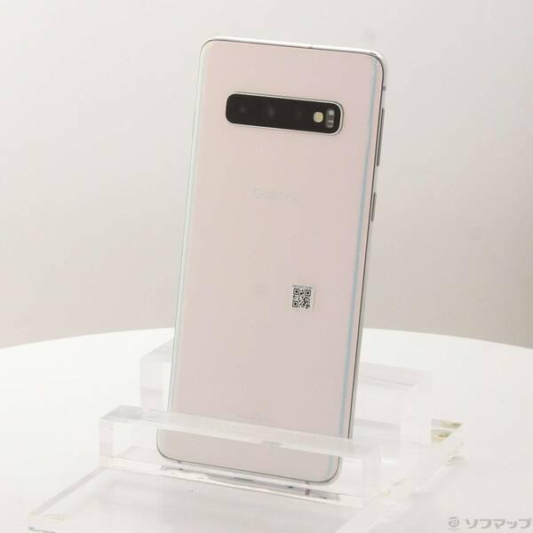〔中古〕SAMSUNG(サムスン) GALAXY S10 128GB プリズムホワイト SCV41 auロック解除SIMフリー〔348-ud〕 | 