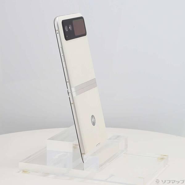 〔中古〕Motorola(モトローラ) 〔展示品〕 motorola razr 40 256GB バニラクリーム PAYC0001JP SIMフリー〔352-ud〕 |  | 03