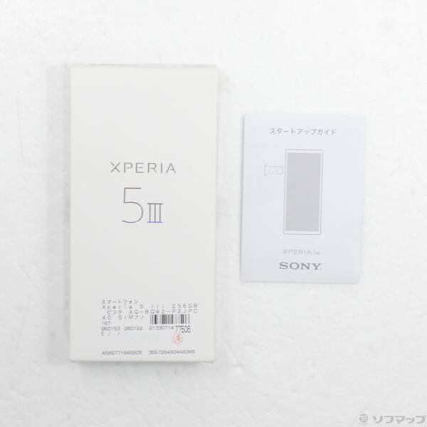 〔中古〕SONY(ソニー) Xperia 5 III 256GB ピンク XQ-BQ42-P2JPCX0 SIMフリー〔368-ud〕 |  | 04