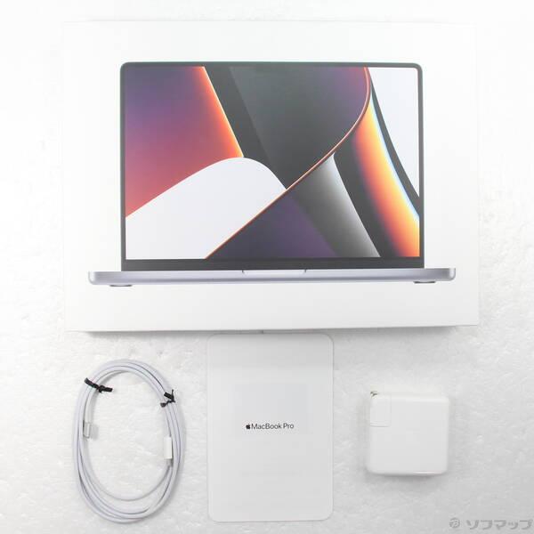 〔中古〕MacBook Pro 14.2-inch Late-2021 MKGP3J／A Apple M1 Pro 8コアCPU_14コアGPU 16GB SSD512GB スペースグレイ 〔15.3 Sequoia〕〔198-ud〕 |  | 04