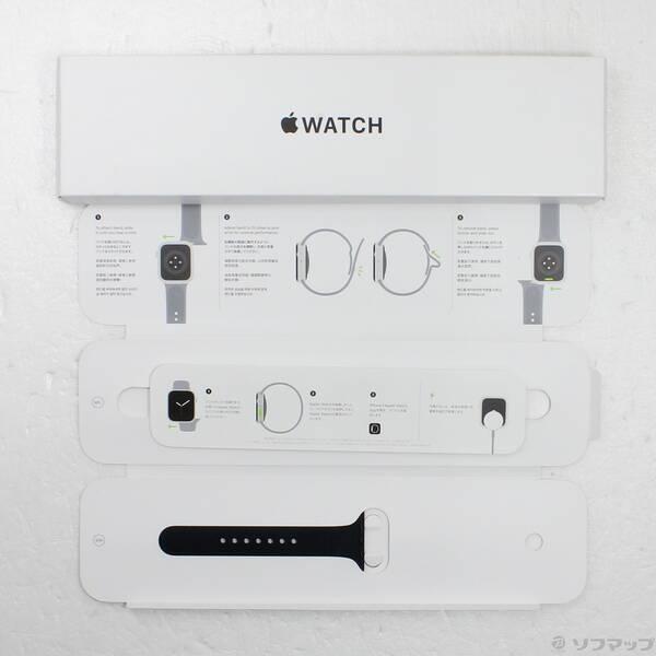 〔中古〕Apple(アップル) Apple Watch SE 第1世代 GPS 44mm スペースグレイアルミニウムケース ブラックスポーツバンド〔305-ud〕 |  | 04