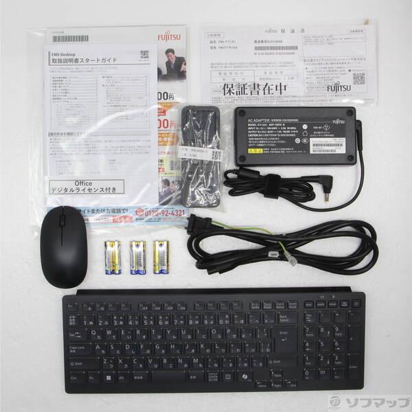 〔中古〕FUJITSU(富士通） 〔展示品〕 FMV Desktop F F77-K1 FMVF77K1BA ブラック〔377-ud〕 |  | 04