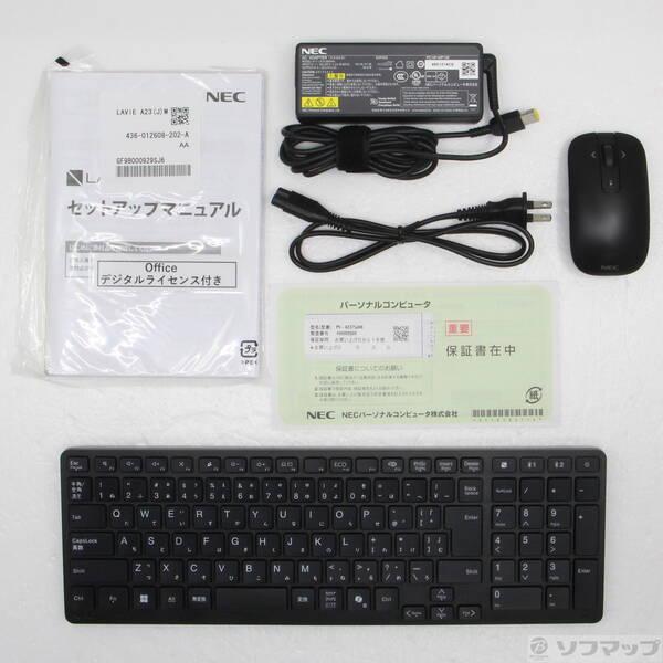 〔中古〕NEC(エヌイーシー) 〔展示品〕 LAVIE A23 PC-A2375JAB ファインブラック〔262-ud〕 |  | 04