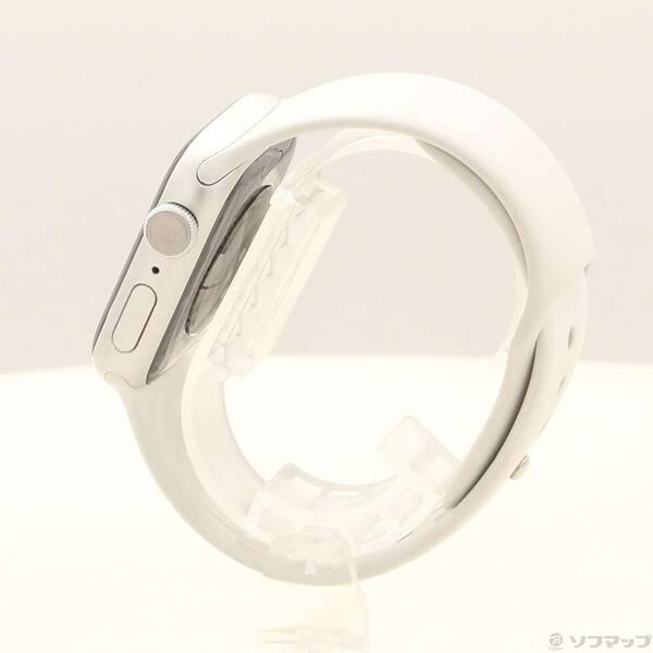 〔中古〕Apple(アップル) Apple Watch Series 8 GPS 41mm シルバーアルミニウムケース ホワイトスポーツバンド〔262-ud〕 |  | 01