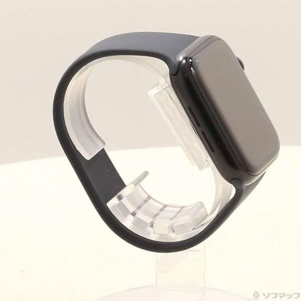 〔中古〕Apple(アップル) Apple Watch SE 第2世代 GPS 44mm ミッドナイトアルミニウムケース ミッドナイトソロループ〔352-ud〕 |  | 03