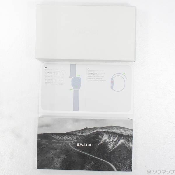 〔中古〕Apple(アップル) Apple Watch Ultra GPS + Cellular 49mm チタニウムケース ブルー／グレイトレイルループ〔377-ud〕 |  | 04