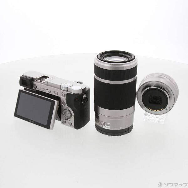〔中古〕SONY(ソニー) α6000 ダブルズームレンズキット シルバー ILCE-6000Y〔295-ud〕 |  | 02