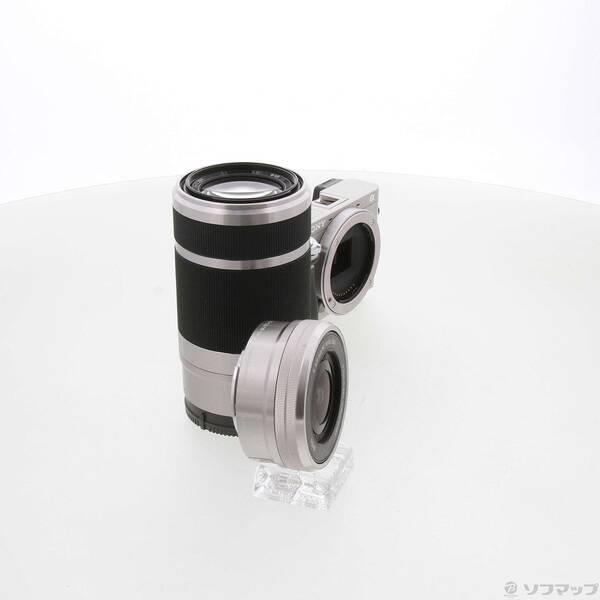 〔中古〕SONY(ソニー) α6000 ダブルズームレンズキット シルバー ILCE-6000Y〔295-ud〕 |  | 03