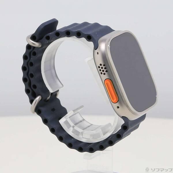 〔中古〕Apple(アップル) Apple Watch Ultra GPS + Cellular 49mm チタニウムケース ミッドナイトオーシャンバンド〔377-ud〕 |  | 03