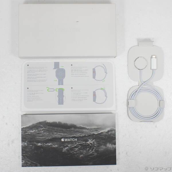 〔中古〕Apple(アップル) Apple Watch Ultra GPS + Cellular 49mm チタニウムケース ミッドナイトオーシャンバンド〔377-ud〕 |  | 04