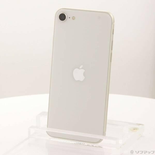 〔中古〕Apple(アップル) iPhone SE 第3世代 64GB スターライト MMYD3J／A SIMフリー〔198-ud〕 | 
