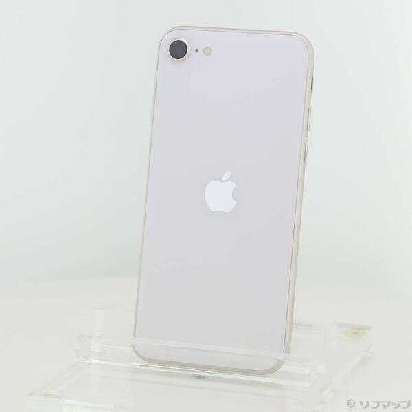 〔中古〕Apple(アップル) iPhone SE 第3世代 64GB スターライト MMYD3J／A SIMフリー〔368-ud〕 | 