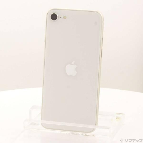 〔中古〕Apple(アップル) iPhone SE 第3世代 64GB スターライト MMYD3J／A SIMフリー〔198-ud〕 | 